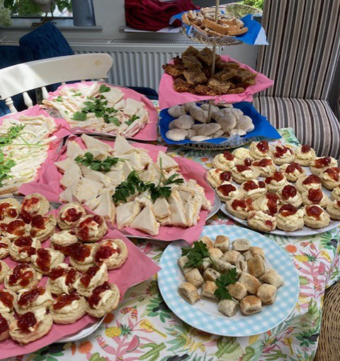 A selection of sandwiches